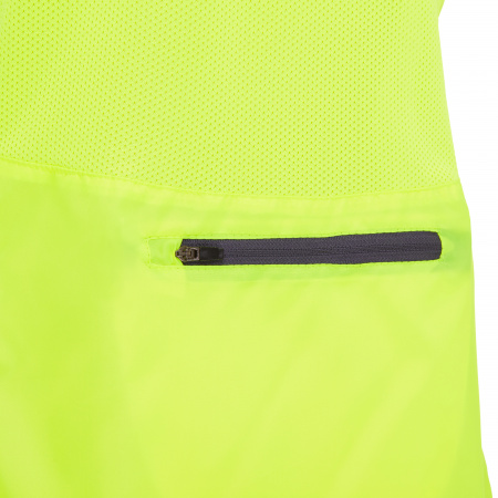 Жилет спортивный ветрозащитный MACRON FLOYD WINDBREAKER NEON YELLOW