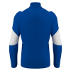 Толстовка тренировочная MACRON IZEL TRAINING 1/4 ZIP TOP ROYAL BLUE/WHITE
