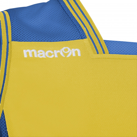 Майка спортивная MACRON RADON WOMAN SHIRT YELLOW/ROYAL BLUE