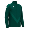 Толстовка тренировочная MACRON ANDUIN TRAINING 1/4 ZIP TOP BOTTLE GREEN/LIGHT BOTTLE GREEN