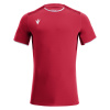 Футболка спортивная MACRON RHODIUM ECO SHIRT RED/DARK RED/WHITE