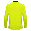 Футболка судейская проф. MACRON FRISK SHIRT LS NEON YELLOW/BLACK