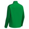 Толстовка тренировочная MACRON ISEN 1/4 ZIP TOP GREEN/DARK GREEN
