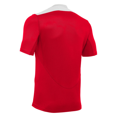 Регбийка игровая MACRON JASPER SHIRT WHITE/RED