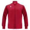 Олимпийка спортивная MACRON ACHILLES FULL LENGTH ZIP TOP RED/DARK RED