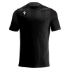 Футболка спортивная MACRON ALIOTH ECO SHIRT BLACK/DARK GREY