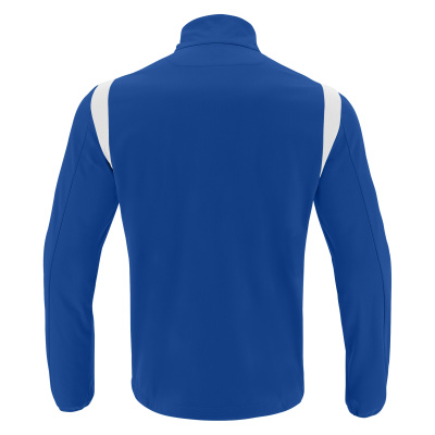 Толстовка тренировочная MACRON GANGE TRAINING 1/4 ZIP TOP ROYAL BLUE/WHITE