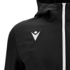 Олимпийка спортивная MACRON TIAMAT FULL LENGTH ZIP TOP BLACK/WHITE