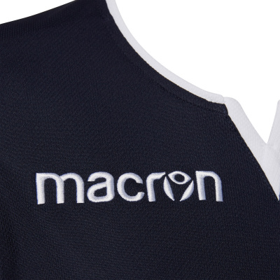 Футболка спортивная MACRON FLUORINE SHIRT NAVY/WHITE
