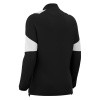 Толстовка тренировочная женская MACRON CHANTICO TRAINING 1/4 ZIP TOP BLACK/WHITE