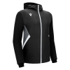Олимпийка спортивная MACRON TIAMAT FULL LENGTH ZIP TOP BLACK/WHITE