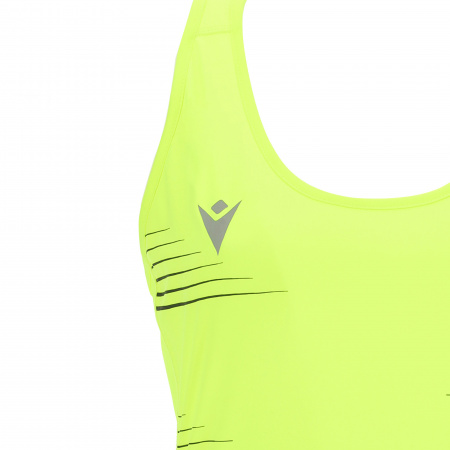 Майка MACRON DOLLY SINGLET NEON YELLOW/BLACK