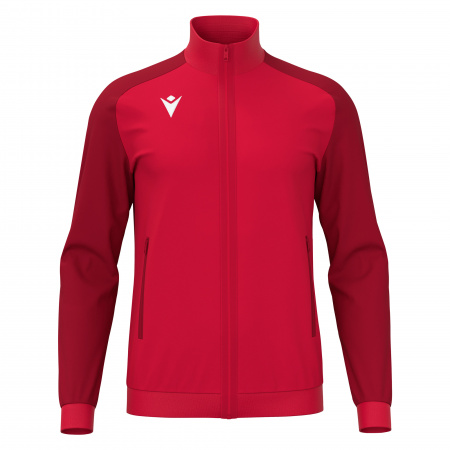 Олимпийка парадная MACRON ANUBIS FULL LENGTH ZIP TOP RED/DARK RED
