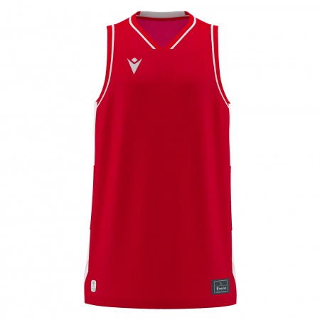 Майка спортивная MACRON CARBON ECO SHIRT RED/WHITE