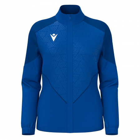 Олимпийка парадная женская MACRON ARTEMIS FULL LENGTH ZIP TOP ROYAL BLUE/DARK ROYAL BLUE