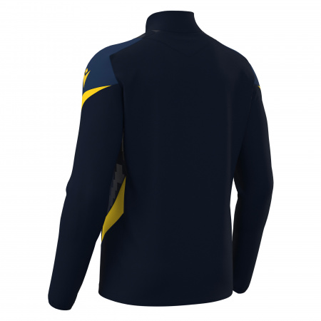 Толстовка тренировочная STARFALL TRAINING 1/4 ZIP TOP NAVY/YELLOW