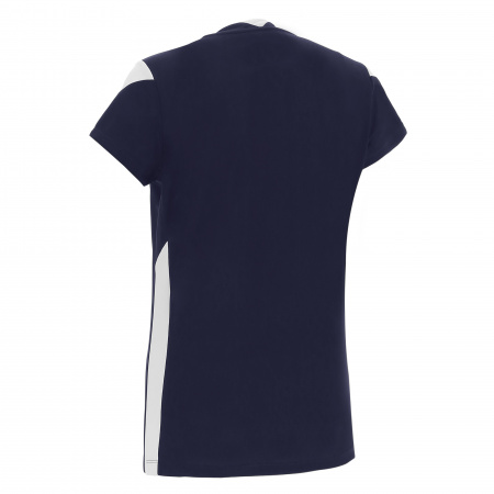Футболка спортивная женская MACRON OXYGEN SHIRT NAVY/WHITE