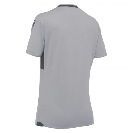 Футболка спортивная женская MACRON ALYA SHIRT SILVER/ANTHRACITE