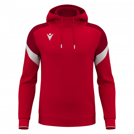 Худи спортивное ALCHEMIST HOODED SWEATSHIRT RED/WHITE