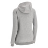 Олимпийка спортивная женская MACRON BASS ECO SUSTAINABLE COTTON FULL ZIP HOODED SWEATSHIRT GREY MELANGE/ANTHRACITE