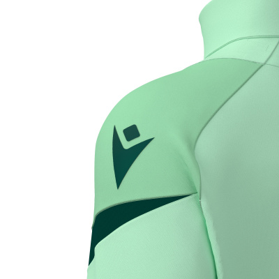 Толстовка тренировочная HOLLOW TRAINING 1/4 ZIP TOP MINT/ BOTTLE GREEN
