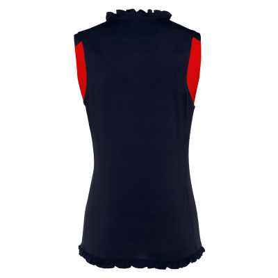 Майка спортивная MACRON XENON SLEEVELESS SHIRT NAVY/RED