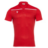 Поло парадное MACRON JUMEIRAH POLO RED/WHITE