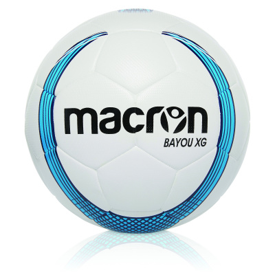 Мяч футбольный тренировочный MACRON BAYOU XG FOOTBALL TRAINING BALL N.5 WHITE/ROYAL BLUE