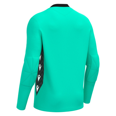 Футболка спортивная MACRON ARGO SHIRT TURQUOISE/BLACK