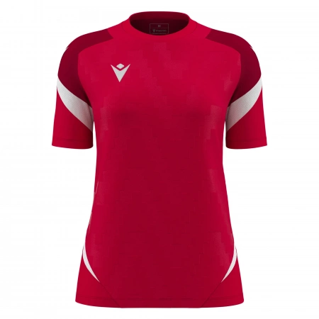 Футболка спортивная женская NAGA SHIRT RED/WHITE