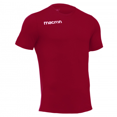 Футболка спортивная х/б MACRON BOOST T-SHIRT CARDINAL