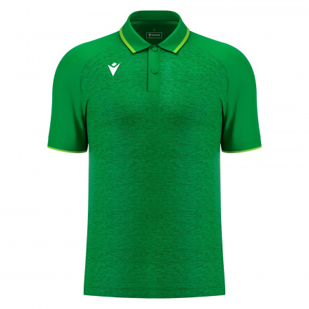 Поло парадное MACRON AULOS POLO GREEN/NEON GREEN
