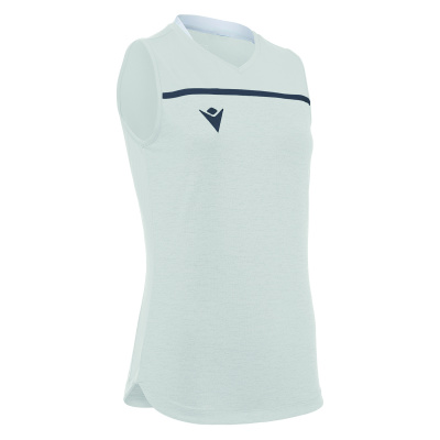 Майка спортивная MACRON THALLIUM SLEEVELESS SHIRT WHITE/ANTHRACITE