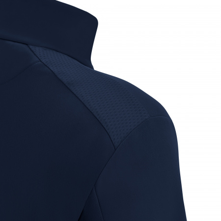 Толстовка тренировочная MACRON PIAVE TRAINING 1/4 ZIP TOP NAVY/WHITE
