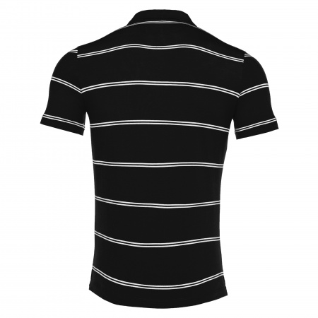 Поло парадное MACRON FLAMENCO POLO BLACK/WHITE