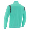 Олимпийка спортивная MACRON BENDIS MICRO FULL LENGTH ZIP TOP TURQUOISE/ANTHRACITE