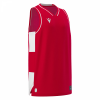 Майка спортивная MACRON CARBON ECO SHIRT RED/WHITE
