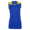 Майка спортивная MACRON RADON WOMAN SHIRT ROYAL BLUE/YELLOW