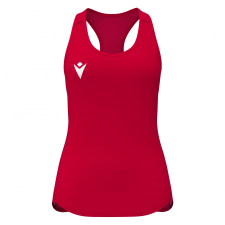 Майка женская MACRON RELAY SINGLET RED
