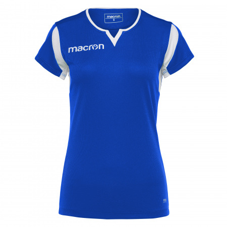 Футболка спортивная MACRON FLUORINE SHIRT ROYAL BLUE/WHITE