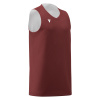 Майка спортивная MACRON IDAHO JERSEY REVERSIBLE CARDINAL/WHITE