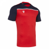 Футболка спортивная MACRON DENEB SHIRT RED/NAVY/WHITE