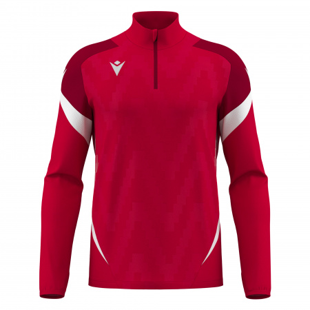 Толстовка тренировочная STARFALL TRAINING 1/4 ZIP TOP RED/WHITE