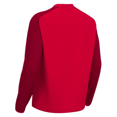 Толстовка тренировочная MACRON THALOS TRAINING TOP RED/DARK RED