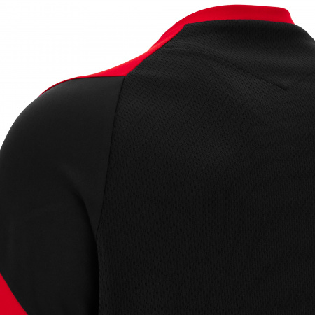 Футболка спортивная MACRON GOLEM SHIRT BLACK/RED