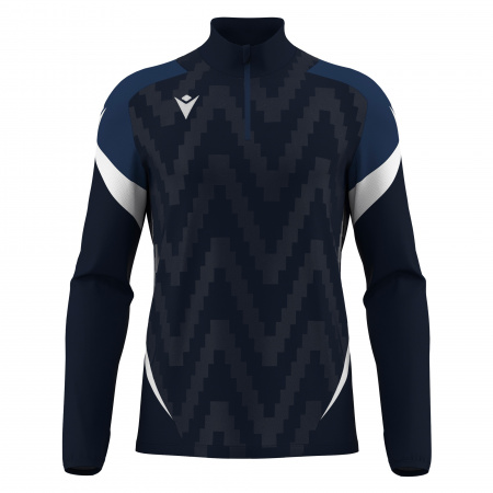 Толстовка тренировочная STARFALL TRAINING 1/4 ZIP TOP NAVY/WHITE
