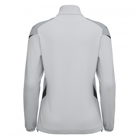 Толстовка тренировочная женская LEONA TRAINING 1/4 ZIP TOP STONE GREY/ANTHRACITE