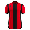 Футболка спортивная MACRON PROPUS ECO SHIRT RED/BLACK