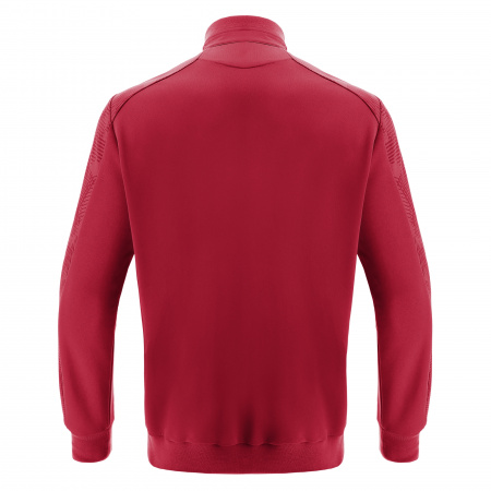 Олимпийка спортивная MACRON ACHILLES FULL LENGTH ZIP TOP RED/DARK RED