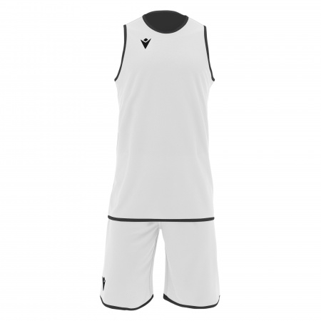 Комплект баскетбольный MACRON X500 SET REVERSIBLE BLACK/WHITE